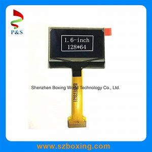 [Hot Item] 1.6-Inch White 128 (RGB) X 64p OLED Display, Passive Matrix