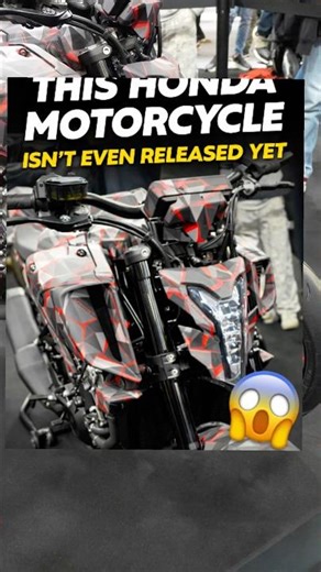 This Honda Motorcycle Isn’t Even Released Yet 🤯