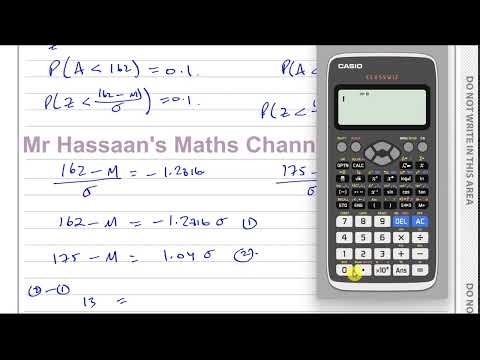 WST01/01, (Edexcel) IAL S1 October 2024, Q8, Normal Distribution, Simultaneous Eqns, Outliers