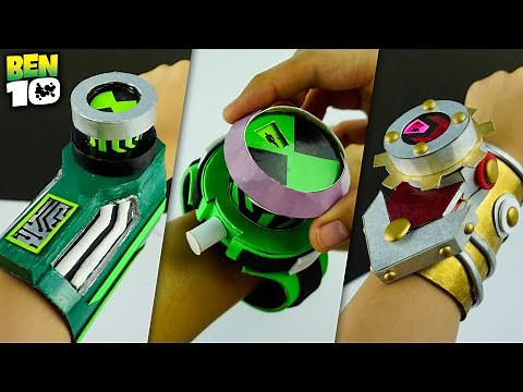 All Best DIY BEN 10 OMNITRIX | How To Make Easy Alien Watch with Interface | Top 4 Compilation