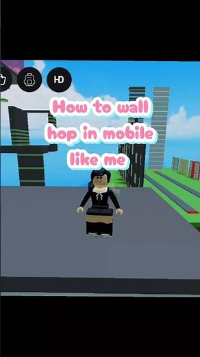 How to Wall Hop on Mobile Like a Pro! 📱🔥 #Roblox #Shorts