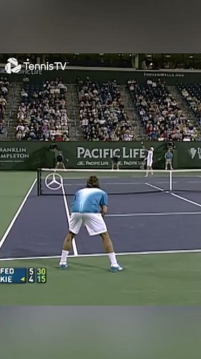 2005 Roger Federer At Court Level is Just A Joy To Watch 😍