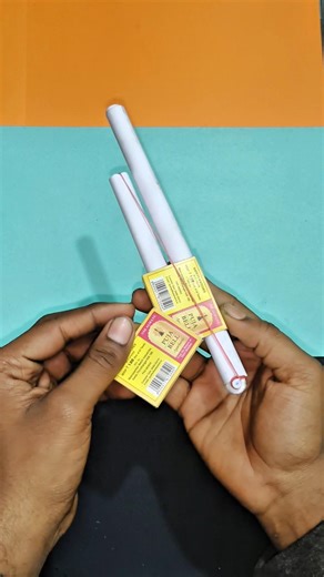 Toy Gun From Match Box 😱 | Handmade Craft | DIY #shorts #vairalvideo