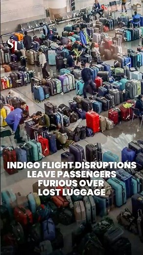 Passengers in India furious over lost luggage after IndiGo flight disruptions