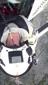 Moment where two climbers trapped on 660ft Big Sur cliff are found by CHP helicopter #shorts
