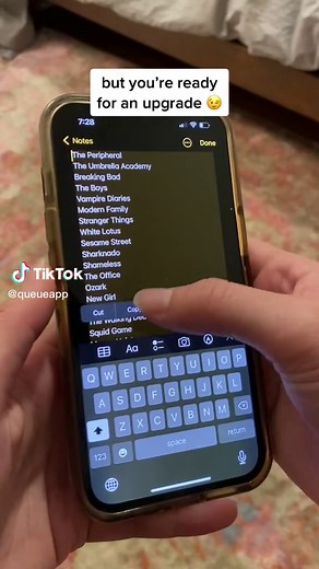 Queue on TikTok