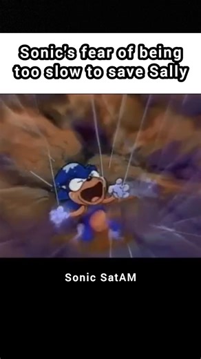 Sonic's fear of being too slow #sonic #memes
