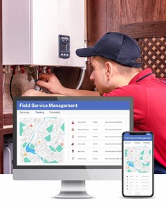 Are you a Home Service Provider looking to Revolutionize your Field Service Management? This simple software makes running your business easier at every turn. 🗓 Automates Scheduling 💰 Creates Estimates & Invoices 📚 Reduces Paperwork & Admin Tasks 😊 Boosts Customer Satisfaction Tap below for a free demo! | Expert Market