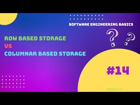 📗 #14 - Row Based Storage vs Columnar Based Storage | OLTP vs OLAP | Software Engineering Cơ Bản