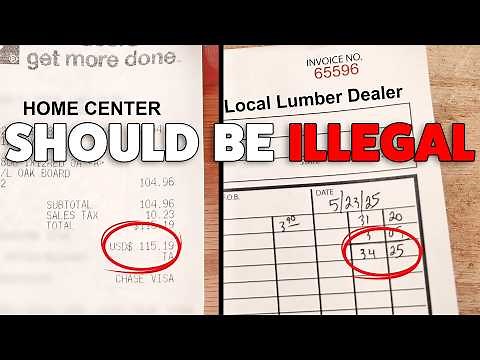 How to save THOUSANDS on lumber for your projects