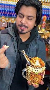 Peshawar ka sabse loaded fruit aur dry fruit shake #shorts #viral