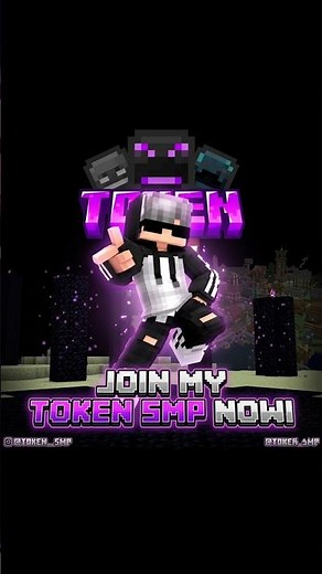 join my token smp for free ! #minecraft ft. ‪@SenpaiSpider‬