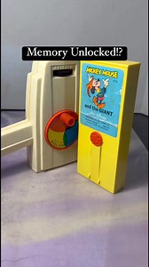 1.2M views · 44K reactions | Mickey and the Giant on the iconic Fisher Price Handheld Movie Viewer! #fisherprice #RetroToys #mickeymouse #asmrvideo #asmrsounds #vintagetoys #nostalgia | CPJ Collectibles | Facebook