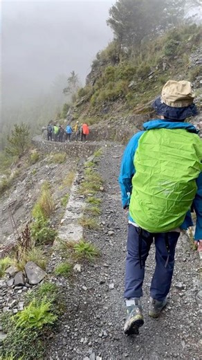 🇹🇼雨の玉山登山🏔️