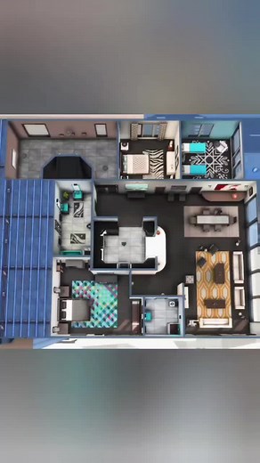 Spacious Sims 4 Family Apartment Build
