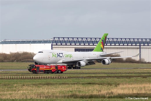 Hong Kong crash jet was in Shannon emergency in 2021 - The Clare Herald