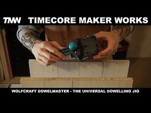 Wolfcraft Dowelmaster - The universal dowelling jig - Flat surfaces