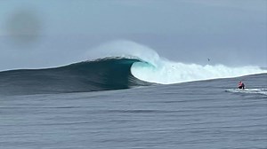 The Ghost Wave. 100 miles off the coast of southern California lies an infamous seamount called the Cortes Bank. On Friday the 13th, PMY Senior Editor Chris Dixon traveled with the crew from HBO's @100footwave for an epic trek. On Saturday, surfers including Garrett McNamara @mcnamara_s and @justinedupont33 scored some of the most pristine big wave surfing conditions ever seen at #cortesbank -- and some damn good fishing too. PMY senior editor Chris Dixon has been out here 4 times since starting