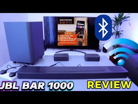 JBL Bar 1000 7.1.4 Soundbar Unboxing Full Setup with Audio Demonstration Review| #Ad