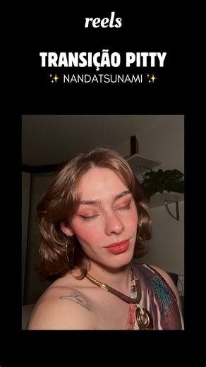 Alex Tolentino on Instagram: "uma transição de maquiagem com a música perfeita, entrei na trend um pouquinho atrasada mas tá valendo. a @nandatsunami não erra uma, tutorial dessa make mais tarde no feed 🐆⭐️✨ _ _ _ _ _ _ _ _ _ _ _ _ _ #lgbt #genderfluid #maquiagem #transiçao #makeup"