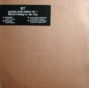 BT - Special Remix Edition Vol. 1
