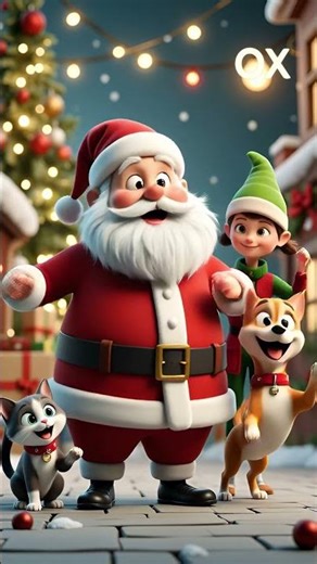 Funny Santa Group Dance 🎅✨ | Christmas Fun