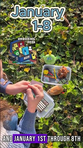 Close 2025 and unbox a whole new year of adventures with two new #geocaching souvenirs!