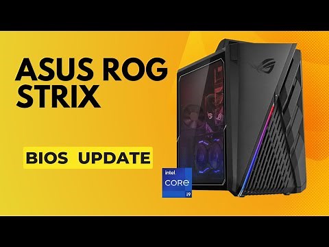 Boost Performance: Step-by-Step Guide to Updating BIOS Firmware on ASUS ROG Strix Gaming PC
