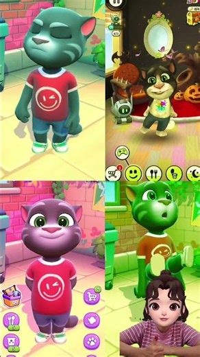 Talking Tom cat 407😁😺#shorts #trending #trendingshorts #funny #cats #catshorts #talkingtom