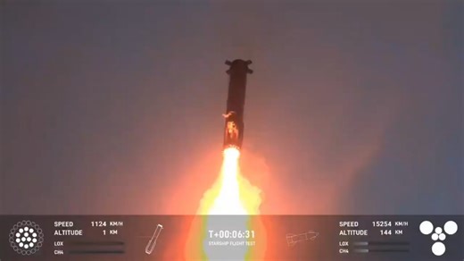 SpaceX IFT-5助推器B12返回成功发射塔