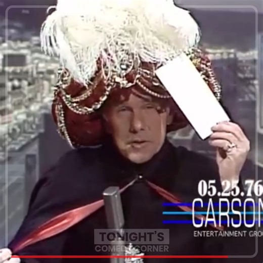 Carnac the Magnificent Predicts: Snoopy and Taxi Driver on Johnny Carson's Tonight Show  | Tonight's Comedy Corner | Facebook