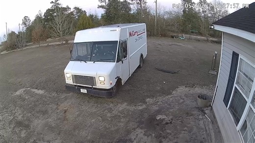 I don’t know who this delivery driver is but he needs to play baseball. He threw my package at least 30 feet. | Aaron Carter