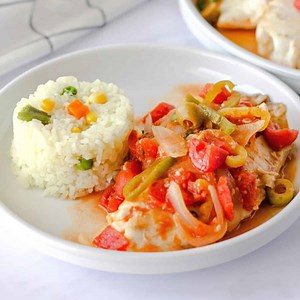 Pescado A La Veracruzana- Veracruz Style Fish