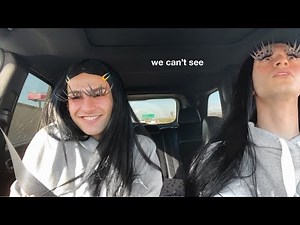 we wore the longest lashes for a day