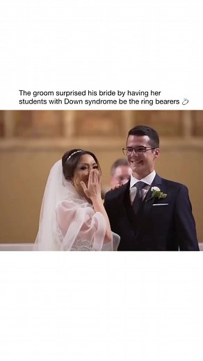 Heartwarming Down Syndrome Ring Bearer Surprise at Wedding