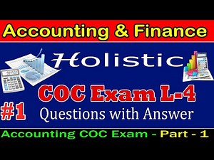 Pass Accounting & Finance COC Exam Easily ✅ | Latest Questions & Answers
