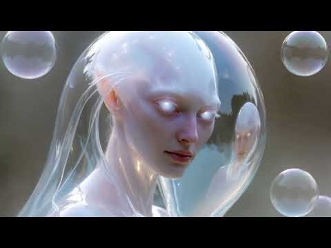 BIOLUMINESCENT DREAMSCAPE: Ethereal Ambient Music for Deep Relaxation & Focus | AI Art Sci-Fi Visual