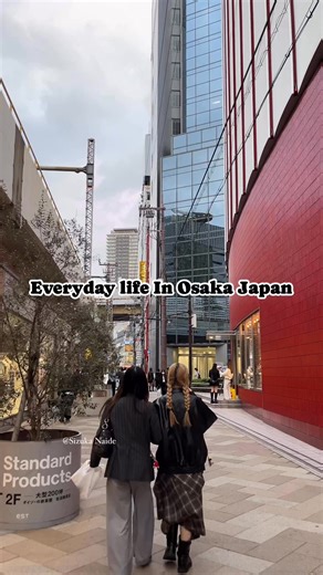 Everyday life In Osaka.🇯🇵 #japan #Osaka #walking #lifeinjapan #wednesday #livinginjapan #japanreels | Sizuka naide