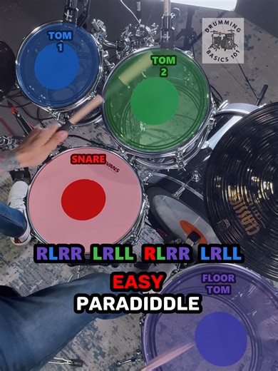 🎶 New paradiddle groove/drum fill — beginner friendly! Lock this pattern in, get that stick control tight, and tag a drummer who needs to try this. 👊🥁 #drums #drummer #drumming #paradiddle #drumtutorial #drumlesson #drumpattern #drumgroove #drumfill #drumpractice #stickcontrol #handcoordination #rudiments #drumreels #foryou #fyp #foryoupage #viral #trending #music #drumlife #learndrums #newdrummer #beginnerdrummer