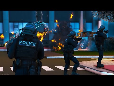 [GTA 5 RP] AFFRONTEMENT POLICE VS JEUNE SUR LA MAP PARIS | LSPDFR #1042