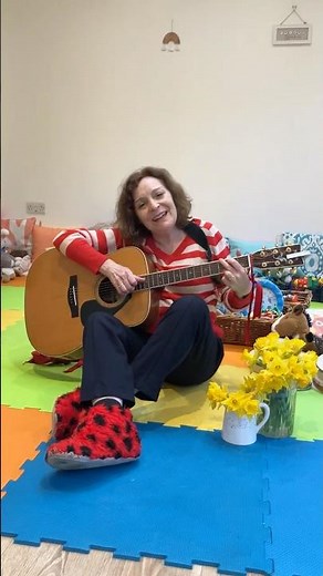 😀🎸 Daffodils on My Window Sill | Spring Seasonal Song for Toddlers | Mrs Furryboots