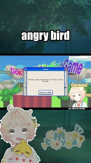 Angry Birds new update 🐥 #shorts #vtuber #vtuberid