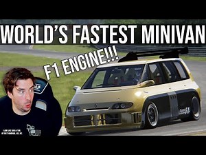 The Glorious Renault Espace F1 Takes On The Nordschleife