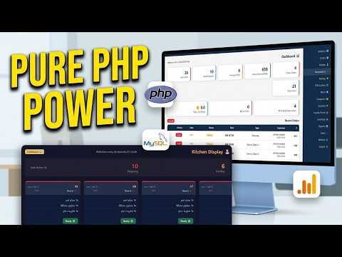Full Restaurant Management System from Scratch – PHP, MySQL, POS & Kitchen Display