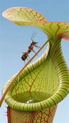 Ants Rescue Sister from Pitcher Plant Trap! 🐜 Team Chain