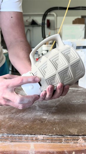 Bringing some of my architecture background to my pottery