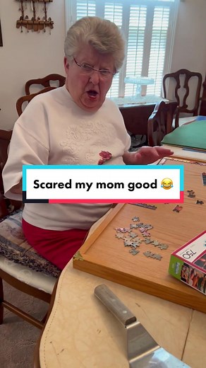 Jigsaw Puzzle Fun in a Cozy Indoor Setting