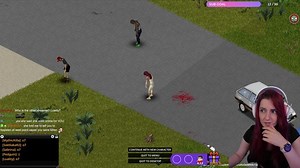 (New Player Day 2) Project Zomboid - playing on Zizaran's server! | @anniefuchsia on socials