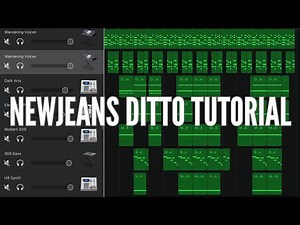 NewJeans - Ditto (GarageBand Tutorial)