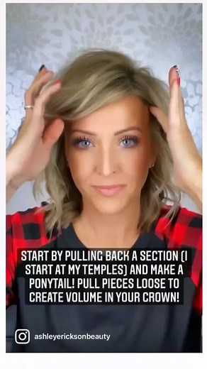 Long Ponytail for Short Fine Hair Tutorial